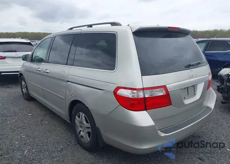 2005 Honda Odyssey Ex-L z USA, uszkodzony, nr VIN 5FNRL386X5B039423